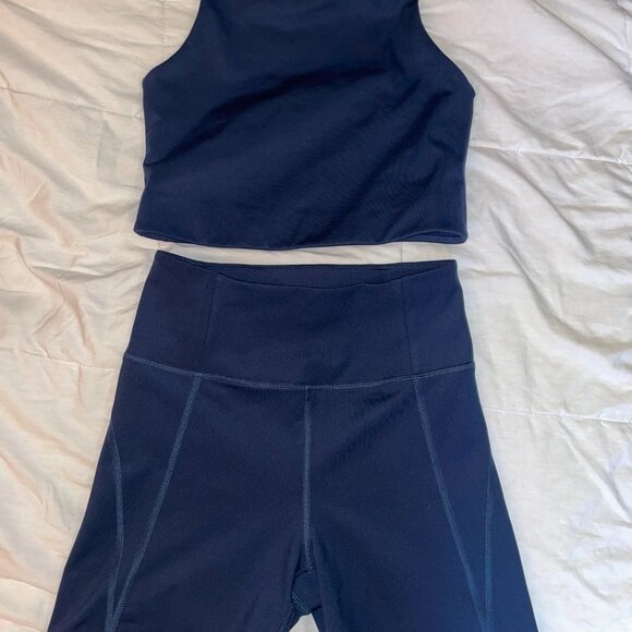 Girlfriend Collective High Rise Run Short - Picture 3 of 3